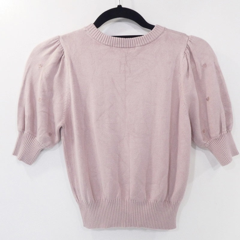 【中古】snidel | スナイデル モチーフニット ニット SWNT241264 ピンク
