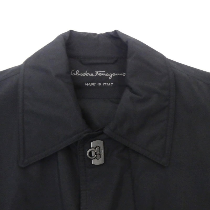 【中古】Salvatore Ferragamo | サルヴァトーレフェラガモ ガンチーニフック その他アウター ブラック サイズ:50