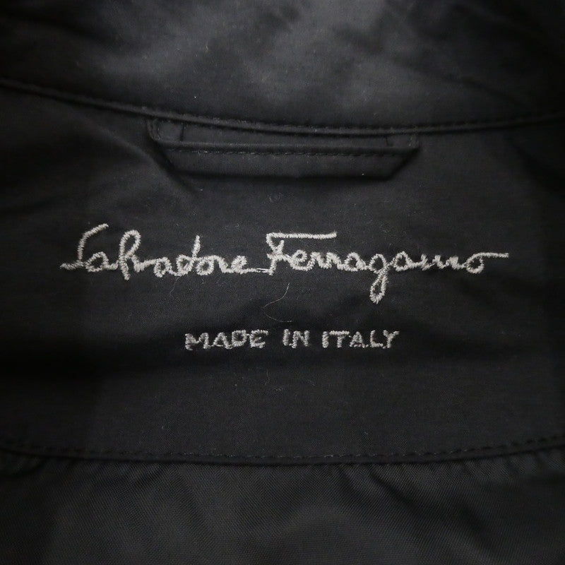 【中古】Salvatore Ferragamo | サルヴァトーレフェラガモ ガンチーニフック その他アウター ブラック サイズ:50
