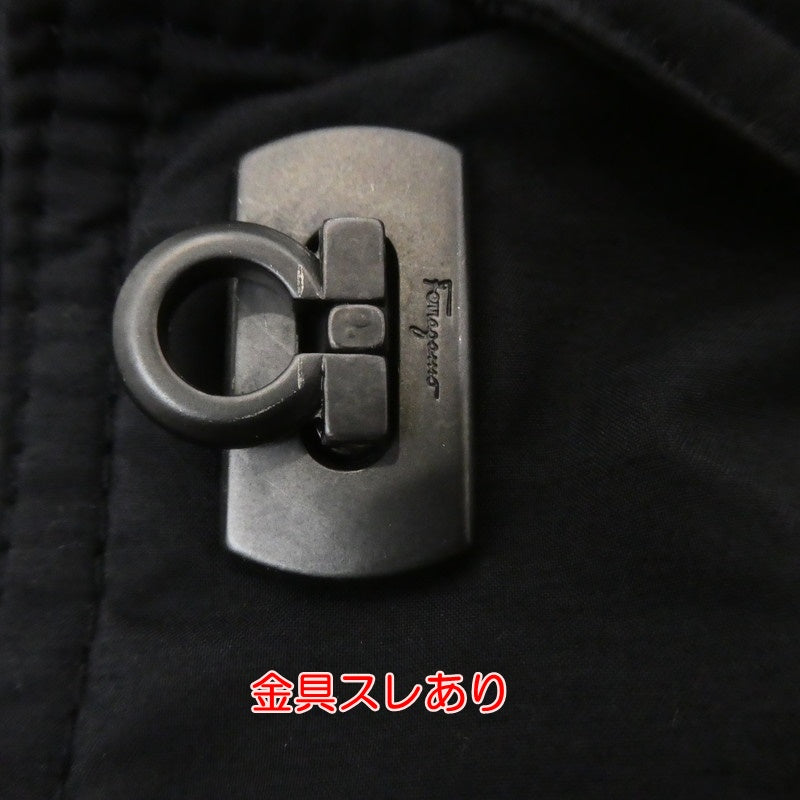 【中古】Salvatore Ferragamo | サルヴァトーレフェラガモ ガンチーニフック その他アウター ブラック サイズ:50