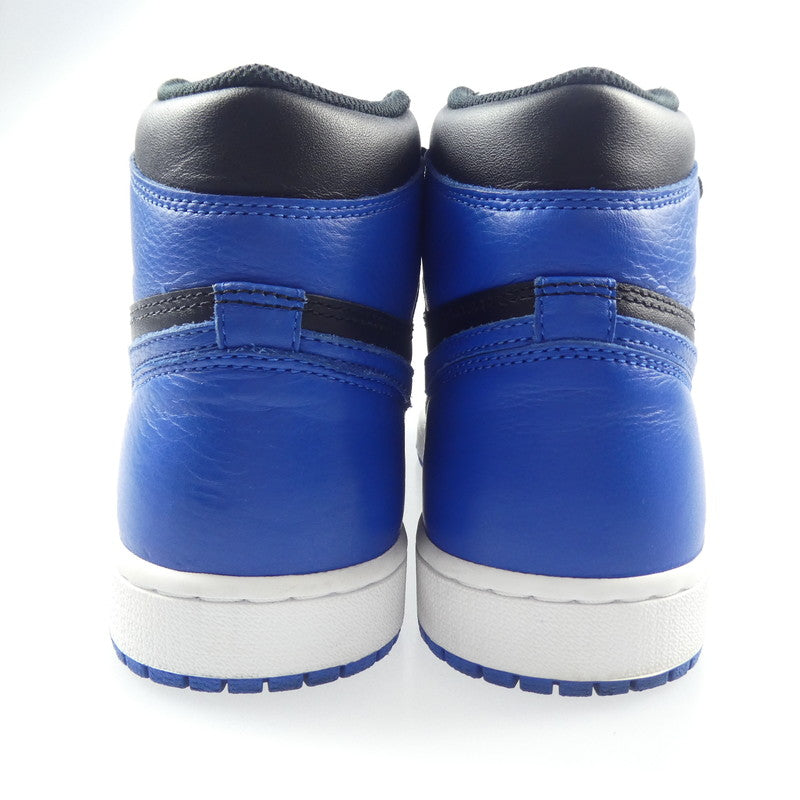 【中古】NIKE | ナイキ AIR JORDAN 1 RETRO スニーカー 555088-007 ブルー 26.5cm