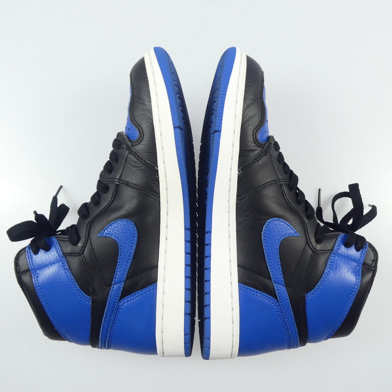 【中古】NIKE | ナイキ AIR JORDAN 1 RETRO スニーカー 555088-007 ブルー 26.5cm