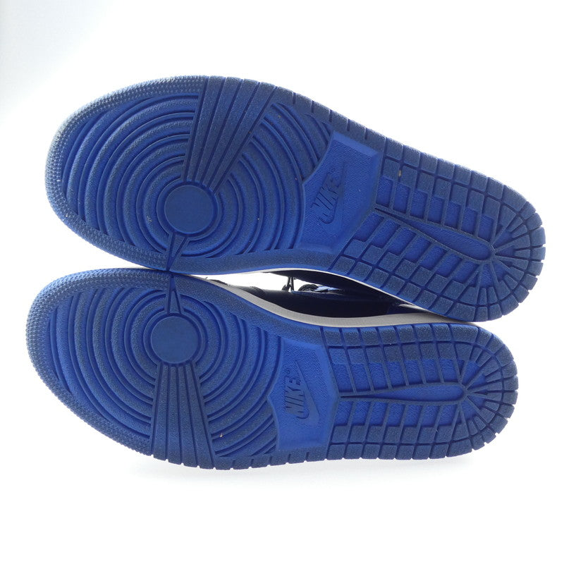 【中古】NIKE | ナイキ AIR JORDAN 1 RETRO スニーカー 555088-007 ブルー 26.5cm