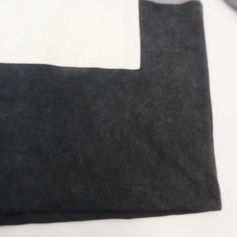 【中古】 オーバーサイズパッチワークTシャツ 半袖Tシャツ RSSPW2-T グレー サイズ:M
