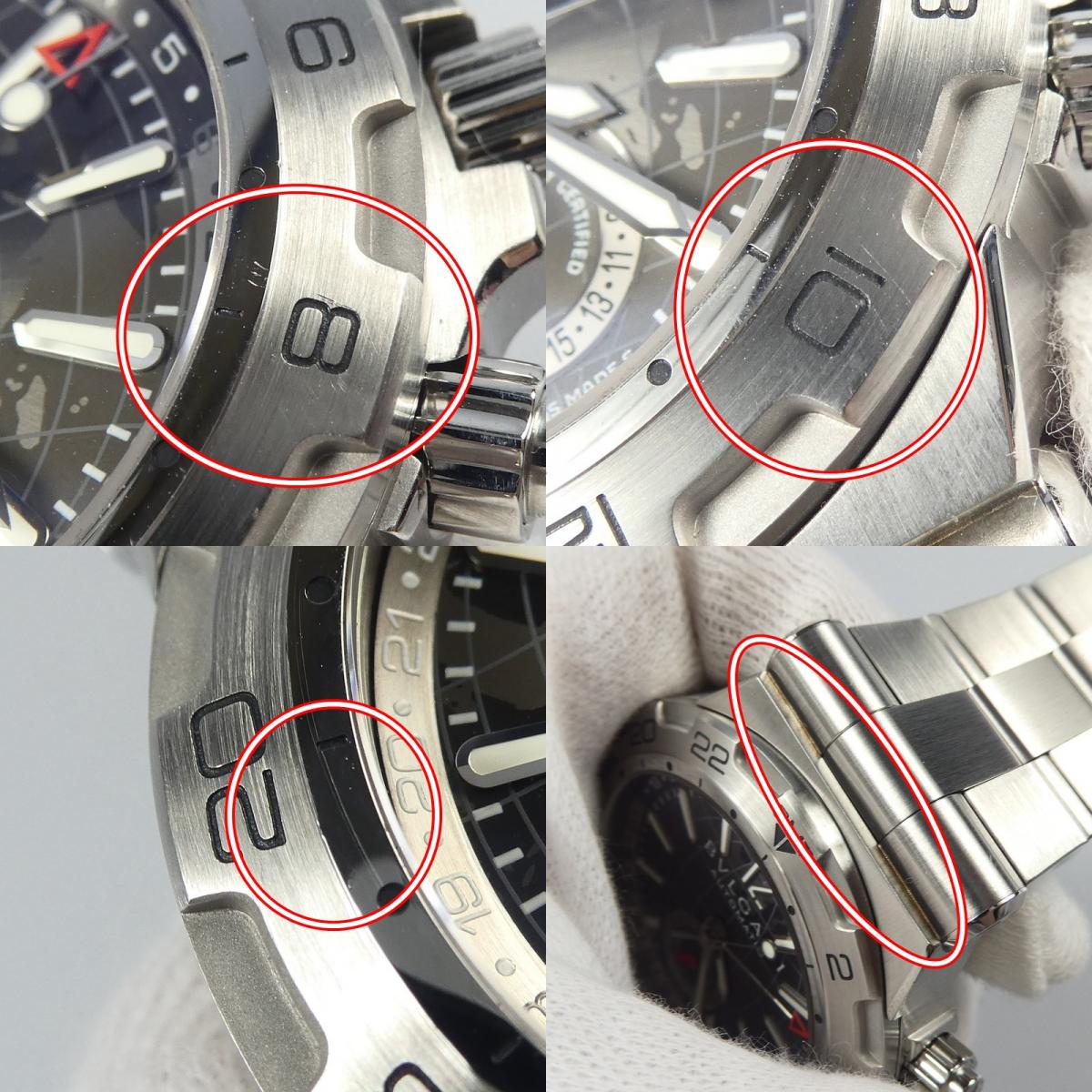 【中古】BVLGARI | ブルガリ Diagono Professional GMT 腕時計 DP42C14SSDGMT シルバー