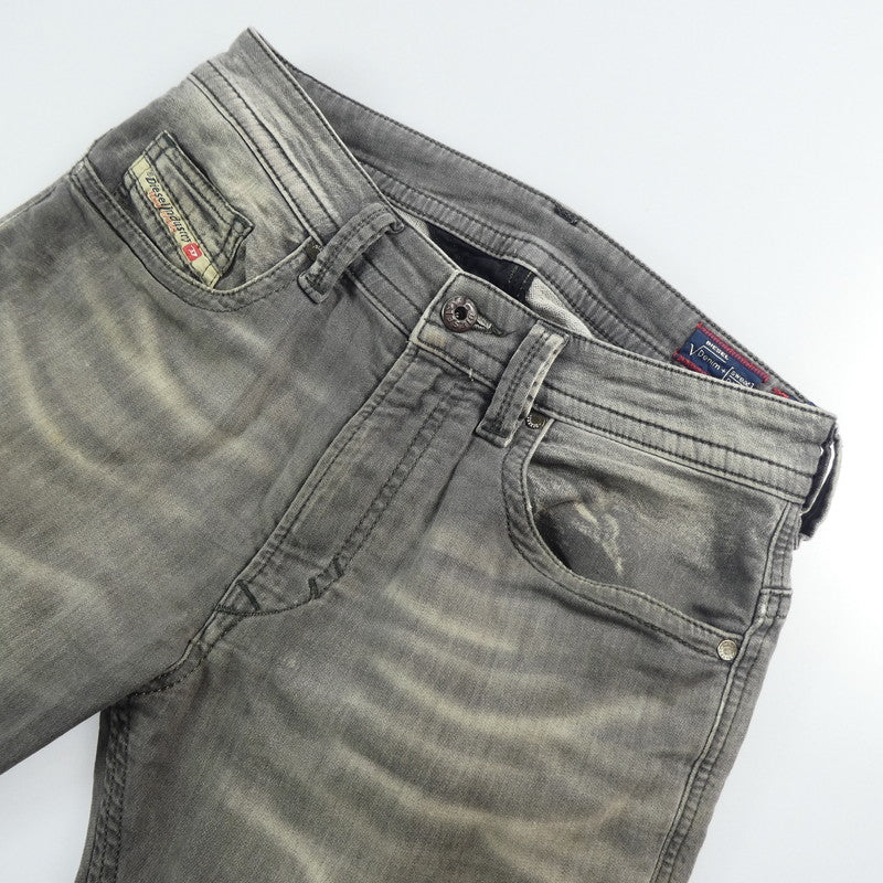 【中古】DIESEL | ディーゼル THAVAR-NE デニムパンツ 0830Q グレー サイズ:26