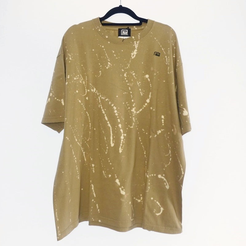 【中古】reversal | リバーサル BLEACH OVERSIZED TEE 半袖Tシャツ rv23ss006 ベージュ サイズ:XL