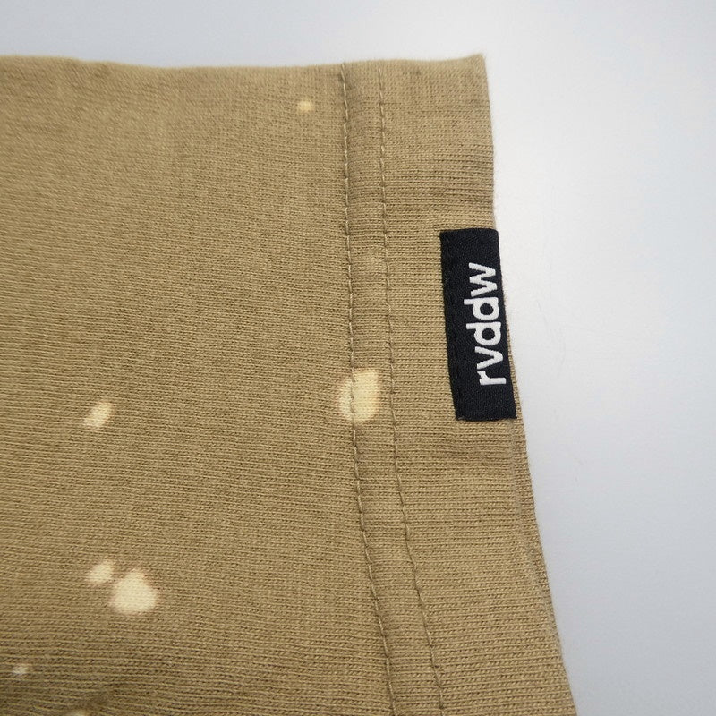 【中古】reversal | リバーサル BLEACH OVERSIZED TEE 半袖Tシャツ rv23ss006 ベージュ サイズ:XL