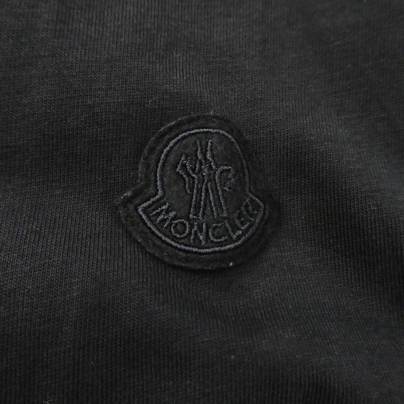 【中古】MONCLER | モンクレール 長袖Tシャツ 8D00012 2024S/S 国内正規品 ブラック サイズ:S