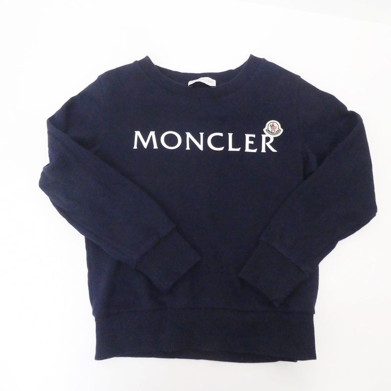 【中古】MONCLER | モンクレール スウェット 8G00035 年式:2022A/W ネイビー