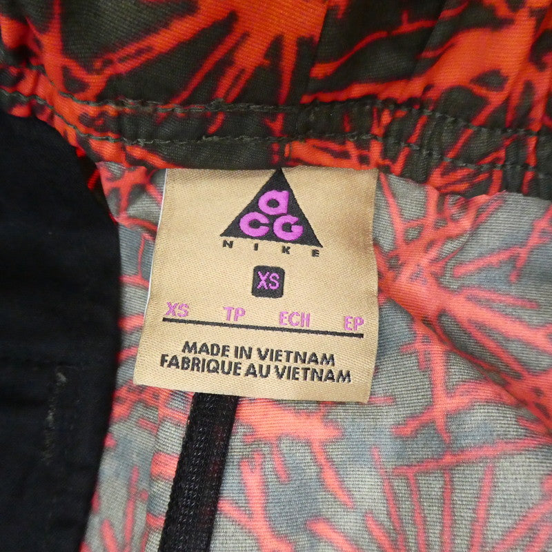 【中古】NIKE ACG | ナイキ エーシージー AOP Trail Pant パンツ CK3155-675 レッド サイズ:XS