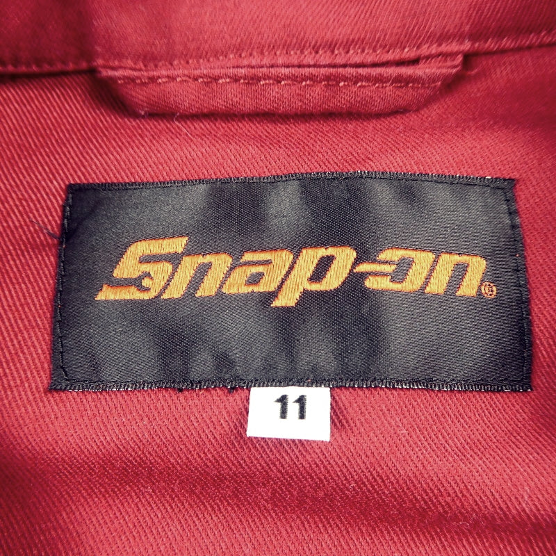 【中古】Snap on | スナップオン ツナギ レッド