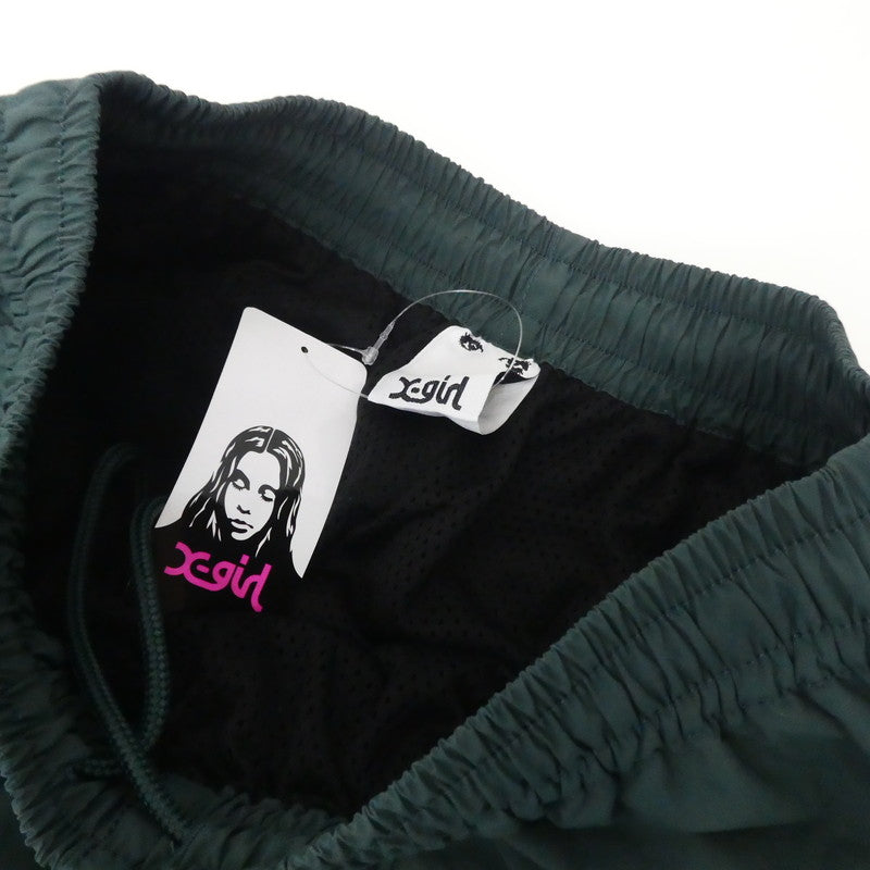 【中古】X-girl | エックスガール CONTRAST PIPING PANTS パンツ 105233031007 グリーン サイズ:S
