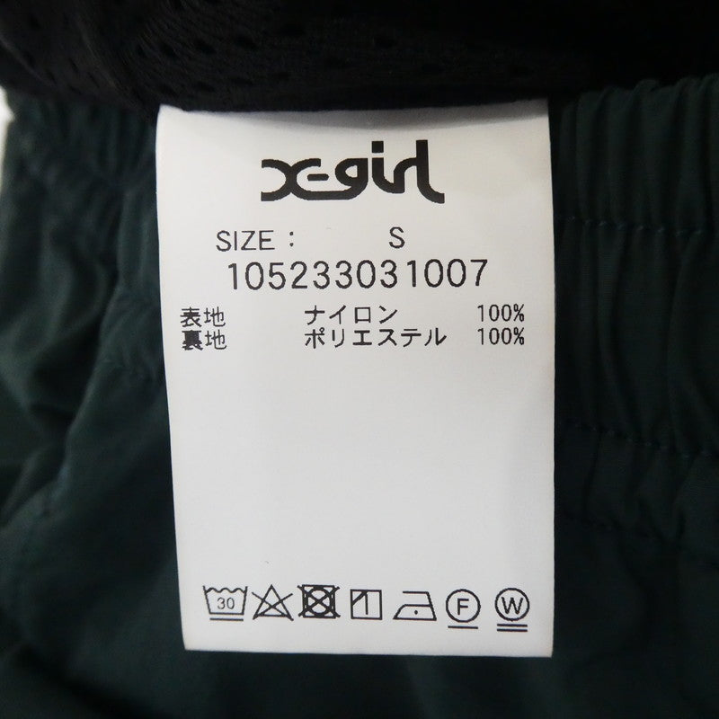【中古】X-girl | エックスガール CONTRAST PIPING PANTS パンツ 105233031007 グリーン サイズ:S