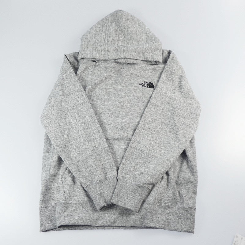 【中古】THE NORTH FACE | ザ・ノースフェイス Square Logo Hoodie パーカー NT12034 グレー サイズ:M