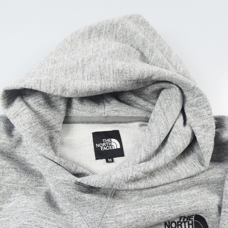 【中古】THE NORTH FACE | ザ・ノースフェイス Square Logo Hoodie パーカー NT12034 グレー サイズ:M