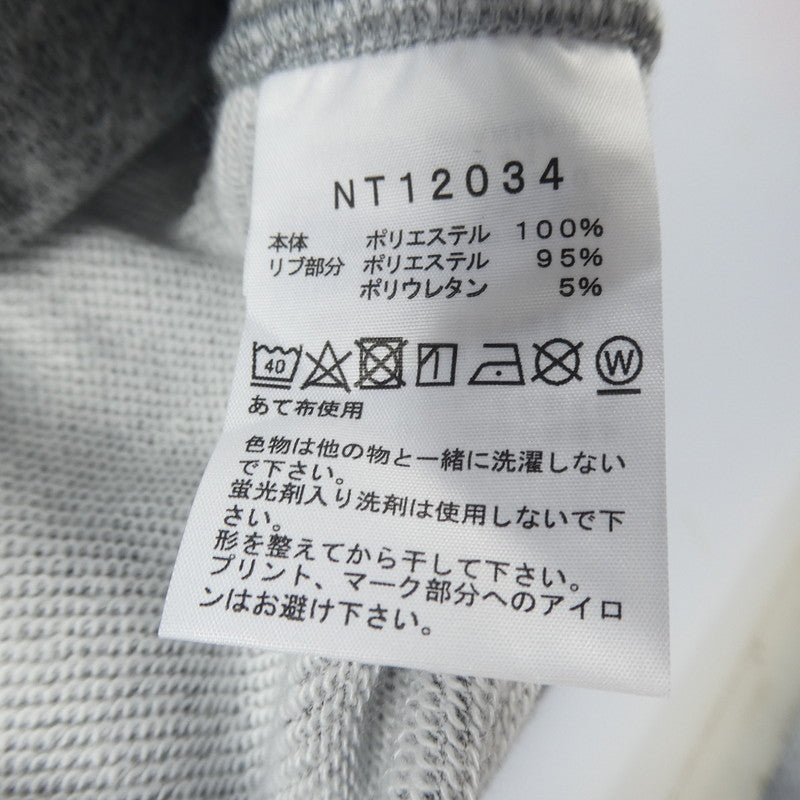 【中古】THE NORTH FACE | ザ・ノースフェイス Square Logo Hoodie パーカー NT12034 グレー サイズ:M