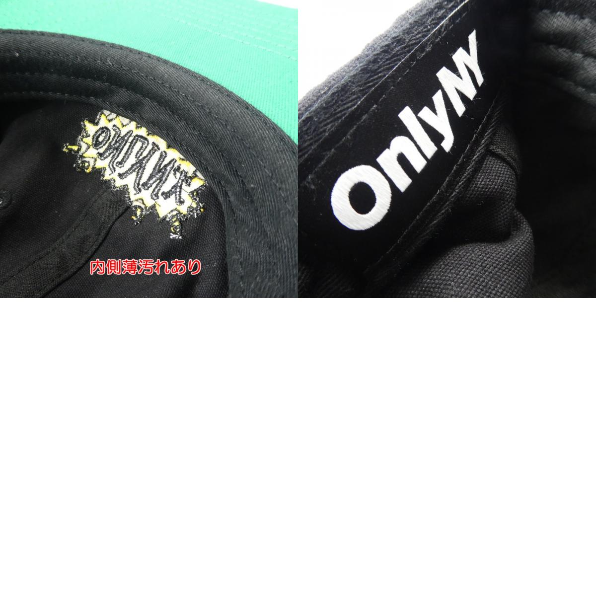 【中古】ONLY NY | オンリーニューヨーク Surge Snapback Hat キャップ ブラック