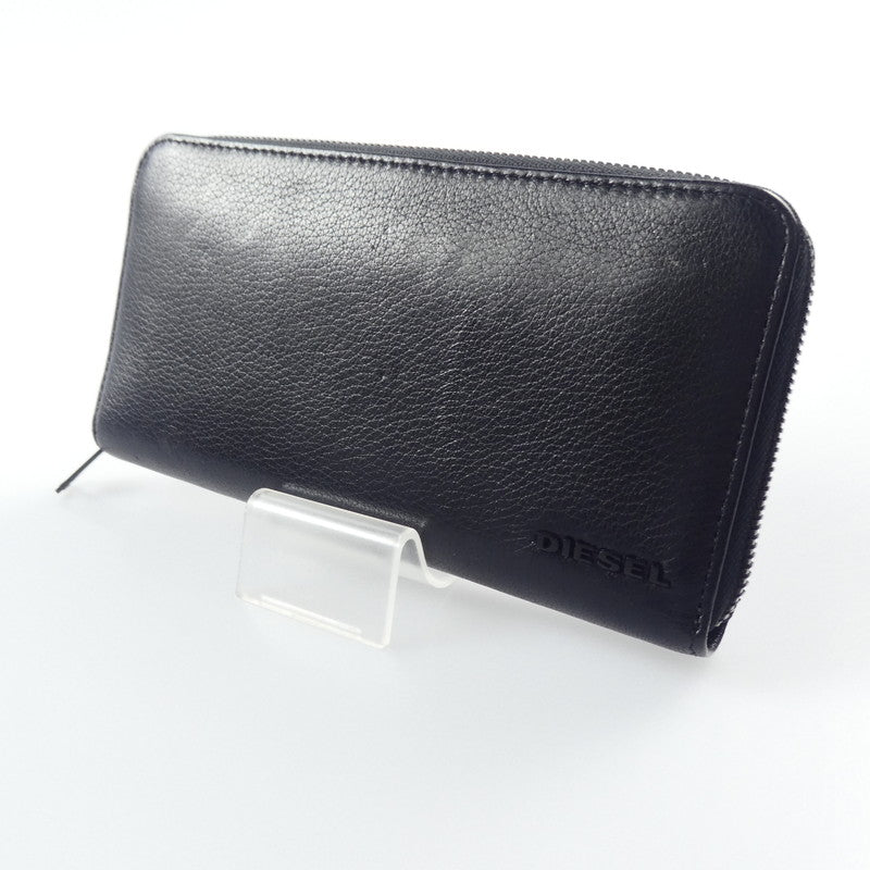 【中古】DIESEL | ディーゼル ZIP THEBEIS 長財布 X06626 ブラック