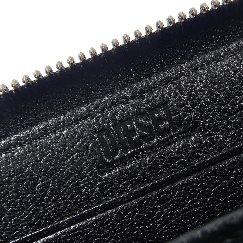 【中古】DIESEL | ディーゼル ZIP THEBEIS 長財布 X06626 ブラック
