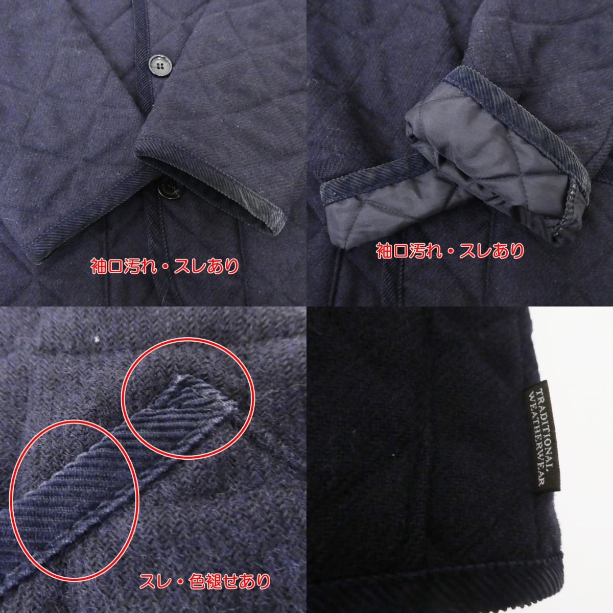 【中古】Traditional Weatherwear | トラディショナルウェザーウェア その他アウター ネイビー サイズ:36
