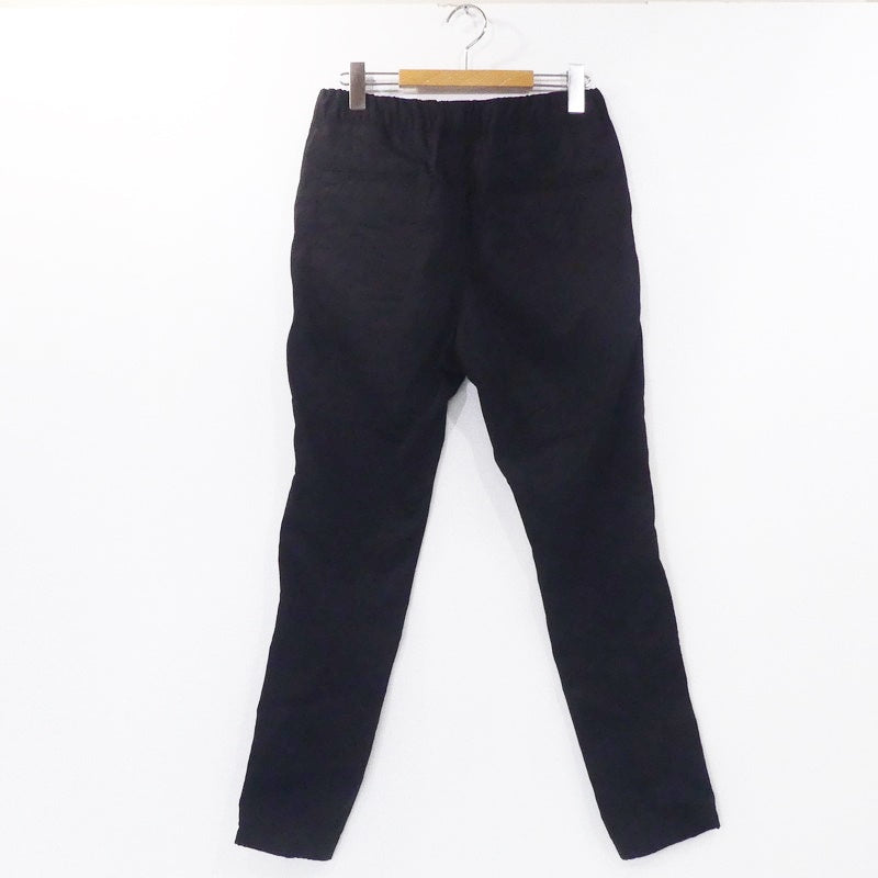 【中古】uniform experiment | ユニフォームエクスペリメント STRETCH GABARDINE SLIM FIT SLACKS その他ボトムス UE-170038 2017S/S ブラック サイズ:1