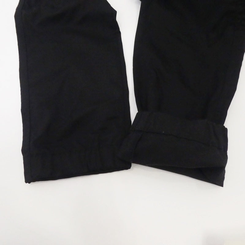 【中古】uniform experiment | ユニフォームエクスペリメント STRETCH GABARDINE SLIM FIT SLACKS その他ボトムス UE-170038 2017S/S ブラック サイズ:1