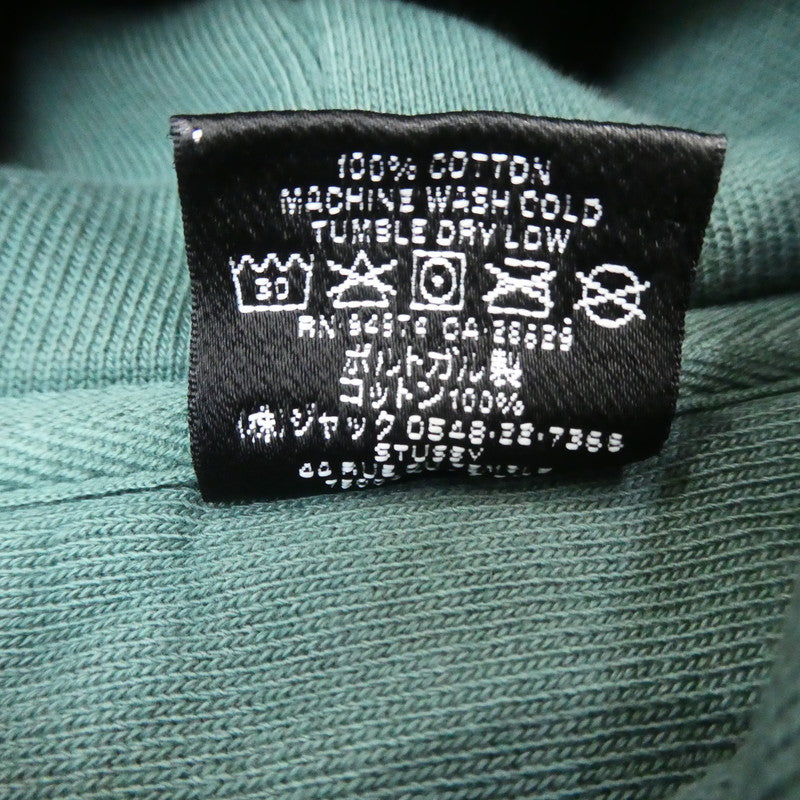 【中古】STUSSY | ステューシー Star Pigment Dyed Hoodie パーカー R4000PIG23 グリーン サイズ:L