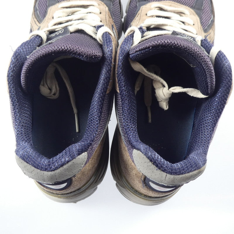 【中古】NEW BALANCE | ニューバランス スニーカー M990NV4 ネイビー 27cm