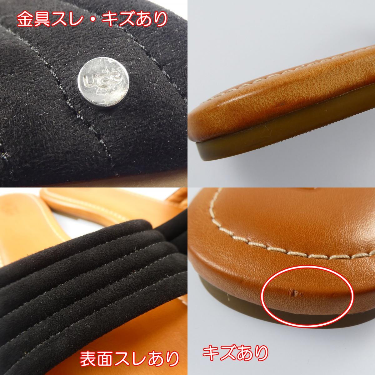 【中古】UGG | アグ JURUPA サンダル 1109970 ブラック 23cm