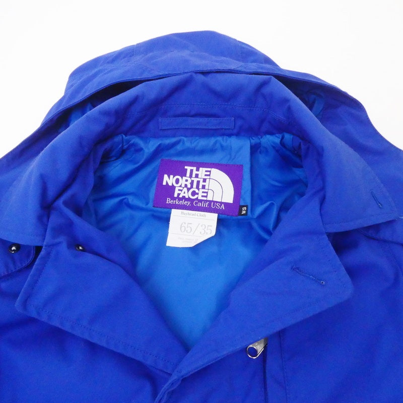【中古】THE NORTH FACE PURPLE LABEL | ザノースフェイスパープルレーベル 65/35 Mountain Coat その他アウター NP2502N ブルー サイズ:S