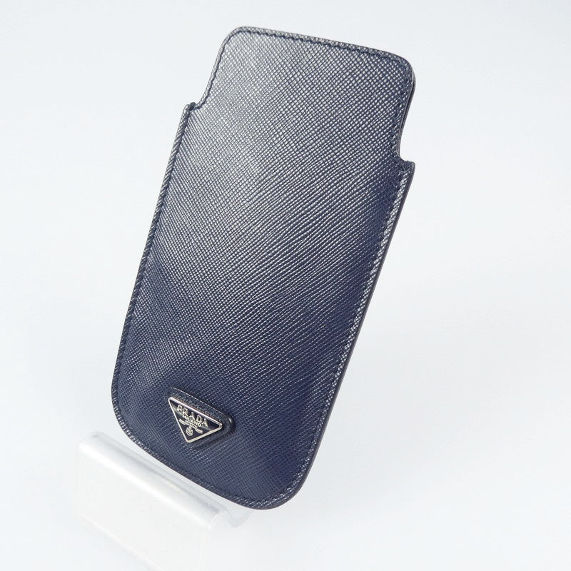 【中古】PRADA | プラダ その他小物 ネイビー