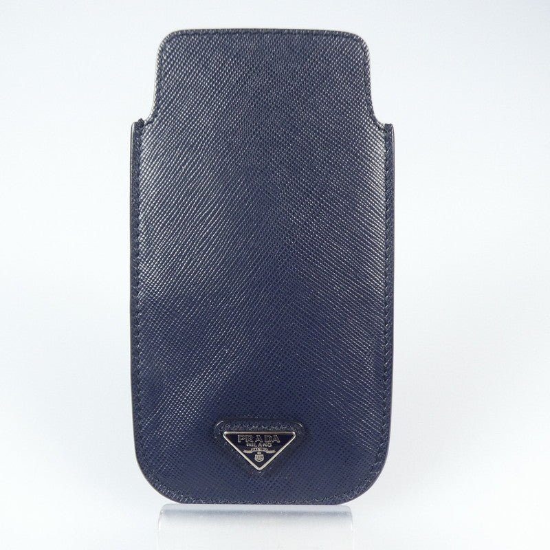 【中古】PRADA | プラダ その他小物 ネイビー