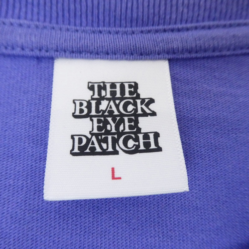 【中古】BlackEyePatch | ブラックアイパッチ BEEZ-EYE-P Tee 半袖Tシャツ パープル サイズ:L