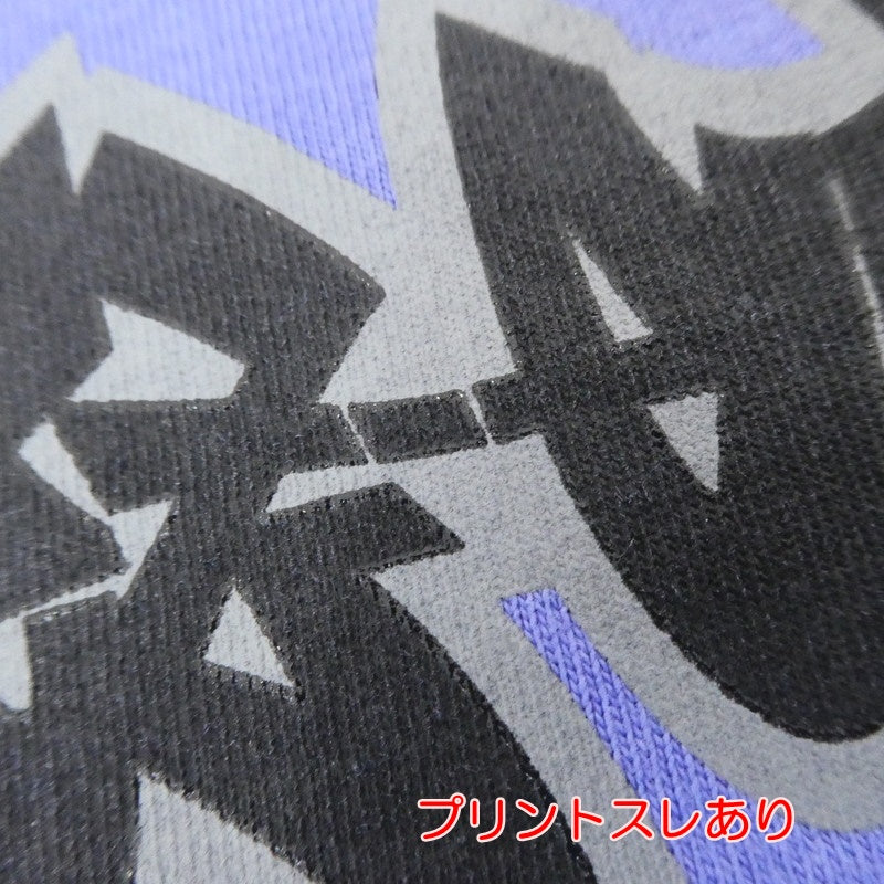 【中古】BlackEyePatch | ブラックアイパッチ BEEZ-EYE-P Tee 半袖Tシャツ パープル サイズ:L