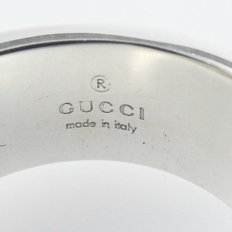 【中古】GUCCI | グッチ ブランデッドG リング・指輪 032660 シルバー