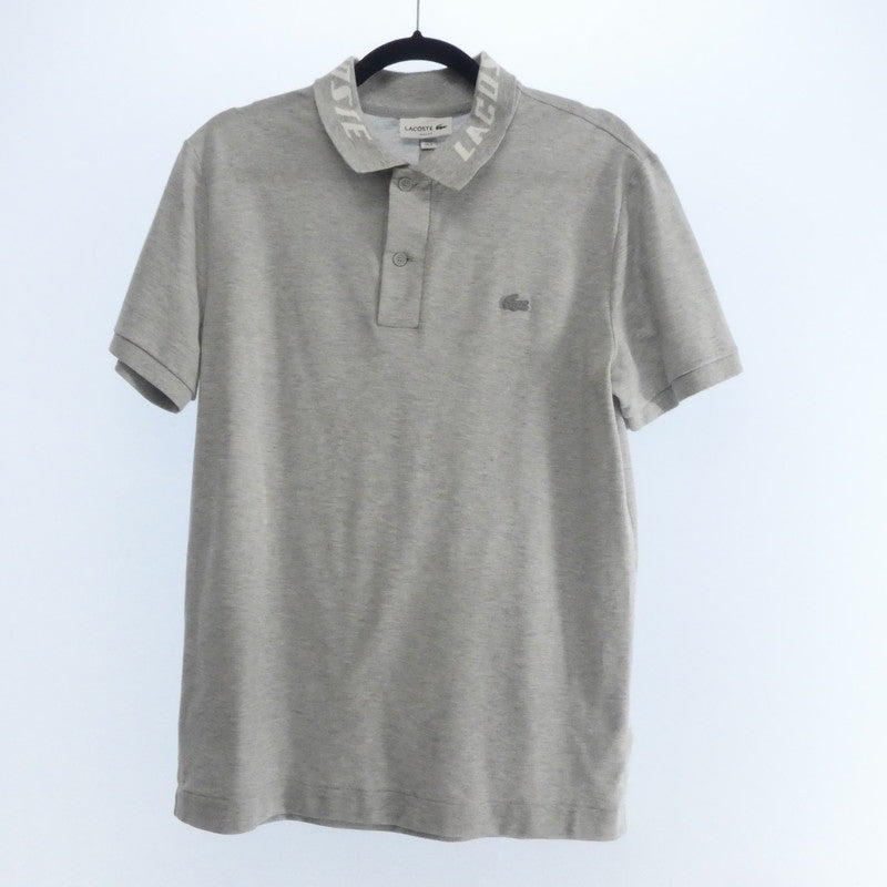 【中古】LACOSTE | ラコステ ポロシャツ PH9642 グレー サイズ:M