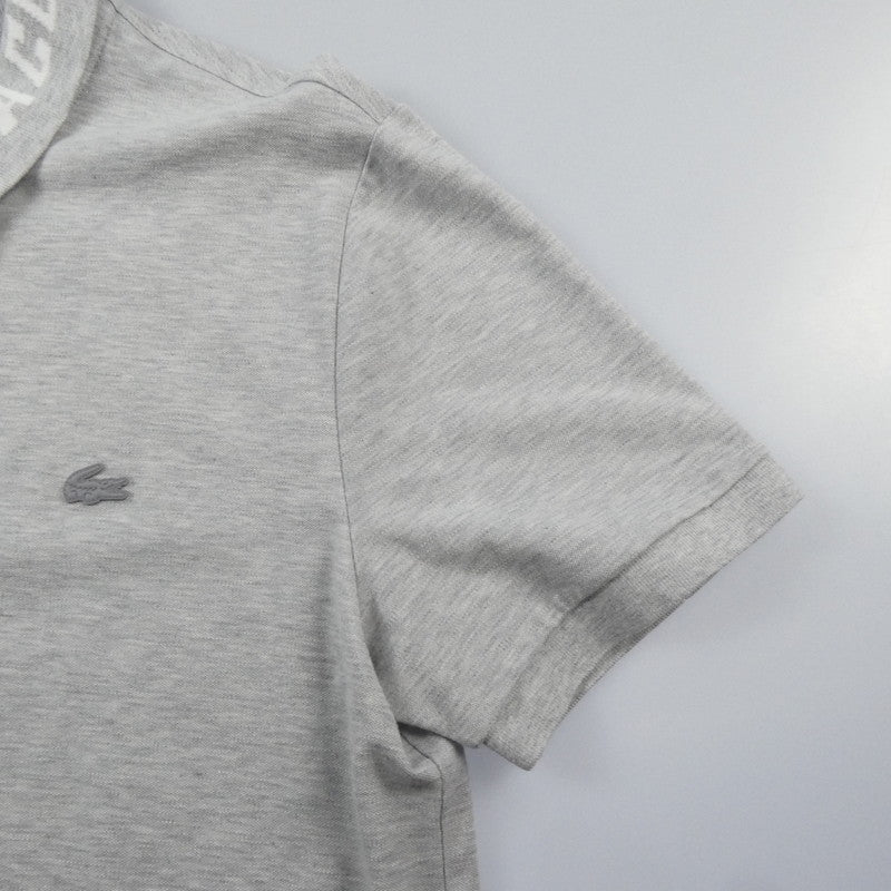 【中古】LACOSTE | ラコステ ポロシャツ PH9642 グレー サイズ:M