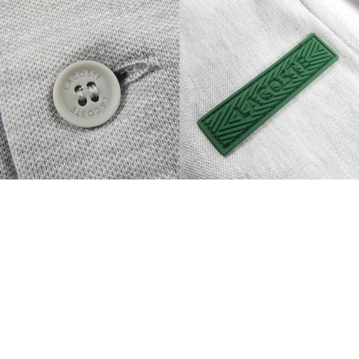 【中古】LACOSTE | ラコステ ポロシャツ PH9642 グレー サイズ:M