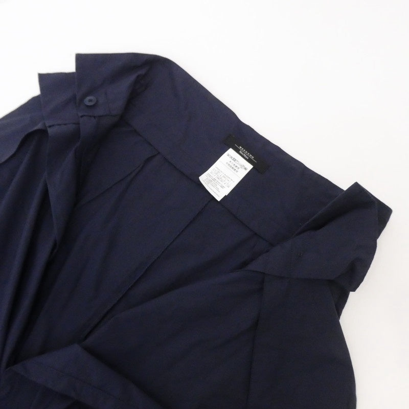 【中古】MAX MARA | マックスマーラ スカート 510107016 ネイビー サイズ:36