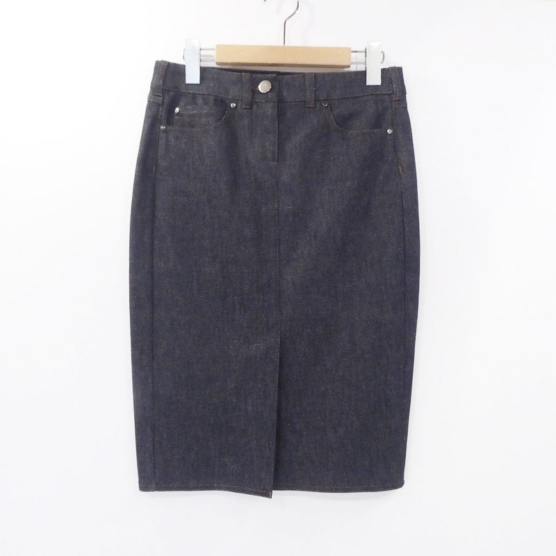 【中古】MAX MARA | マックスマーラ スカート 110104816 インディゴ サイズ:36