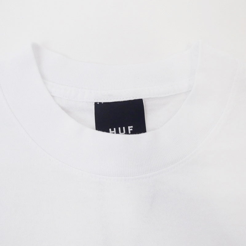 【中古】HUF | ハフ SHOPPING CART TEE 半袖Tシャツ TS02384 ホワイト サイズ:L