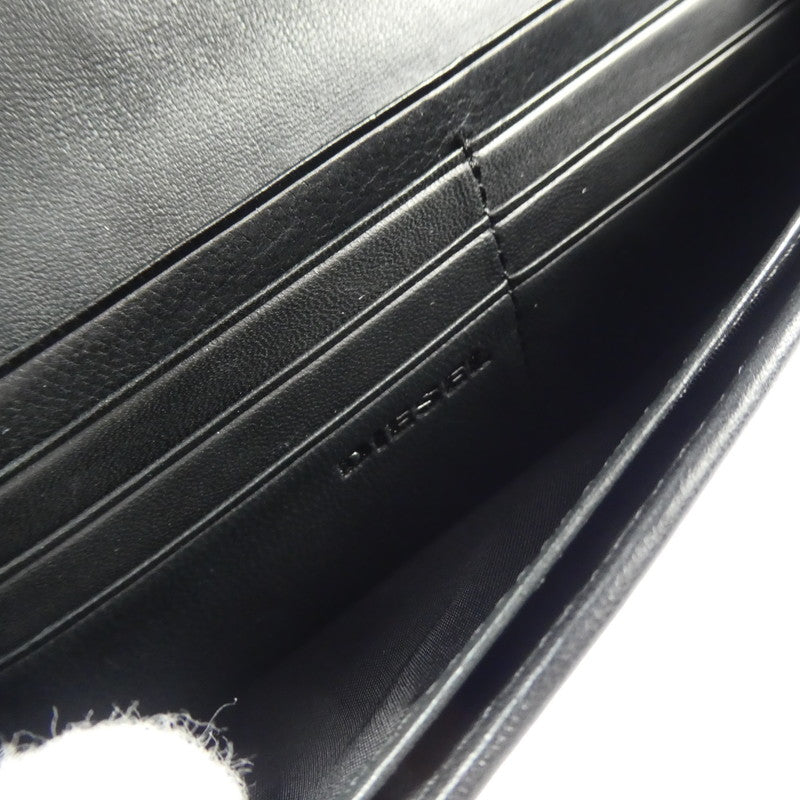 【中古】DIESEL | ディーゼル 長財布 ブルー