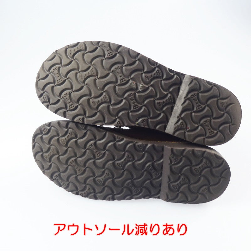 【中古】BIRKENSTOCK | ビルケンシュトック BAKKI ブーツ 1012103 ブラウン 24.5cm