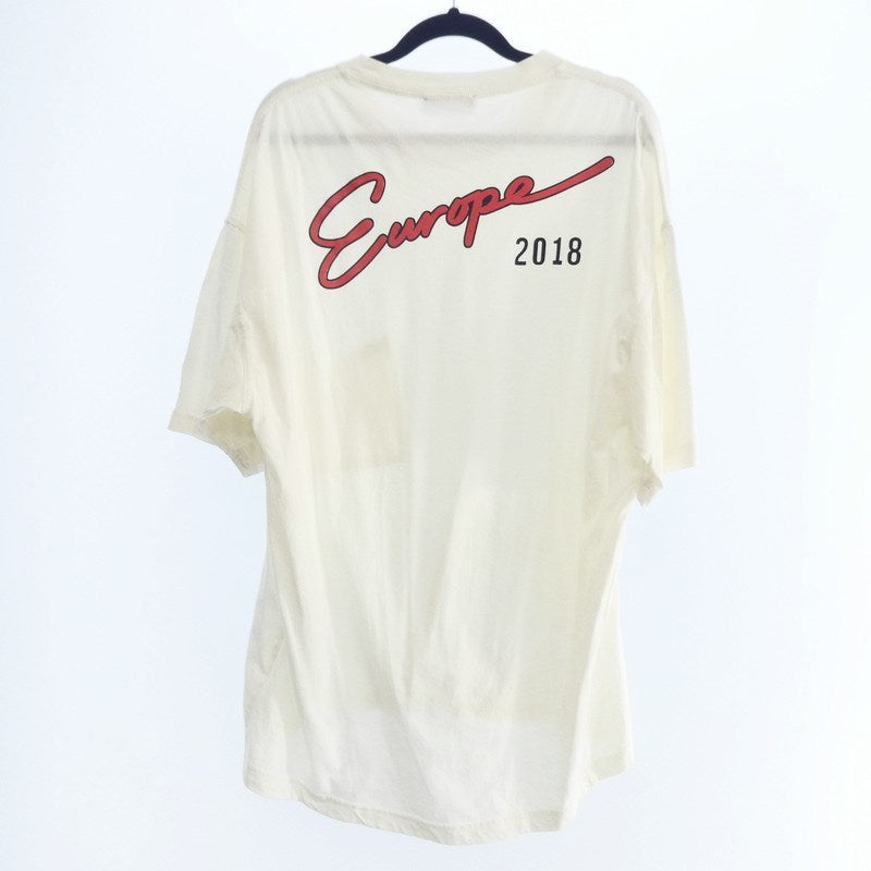 【中古】BALENCIAGA | バレンシアガ EUROPE OVERSIZED POCKET T-SHIRT 半袖Tシャツ 508218 サイズ:不明 ホワイト サイズ:不明
