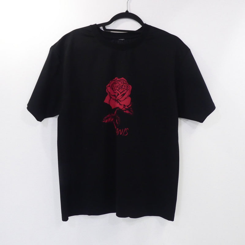 【中古】 ROSE TEE 半袖Tシャツ ブラック サイズ:M