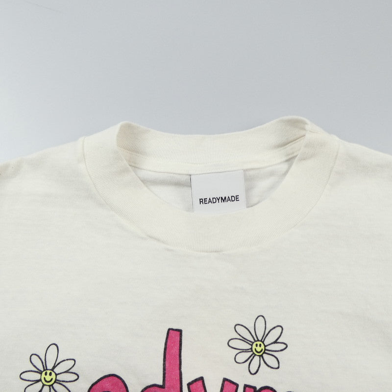 【中古】READYMADE | レディメイド SS T THIS IS MY T 半袖Tシャツ PM-P01-0000-073 ホワイト サイズ:L