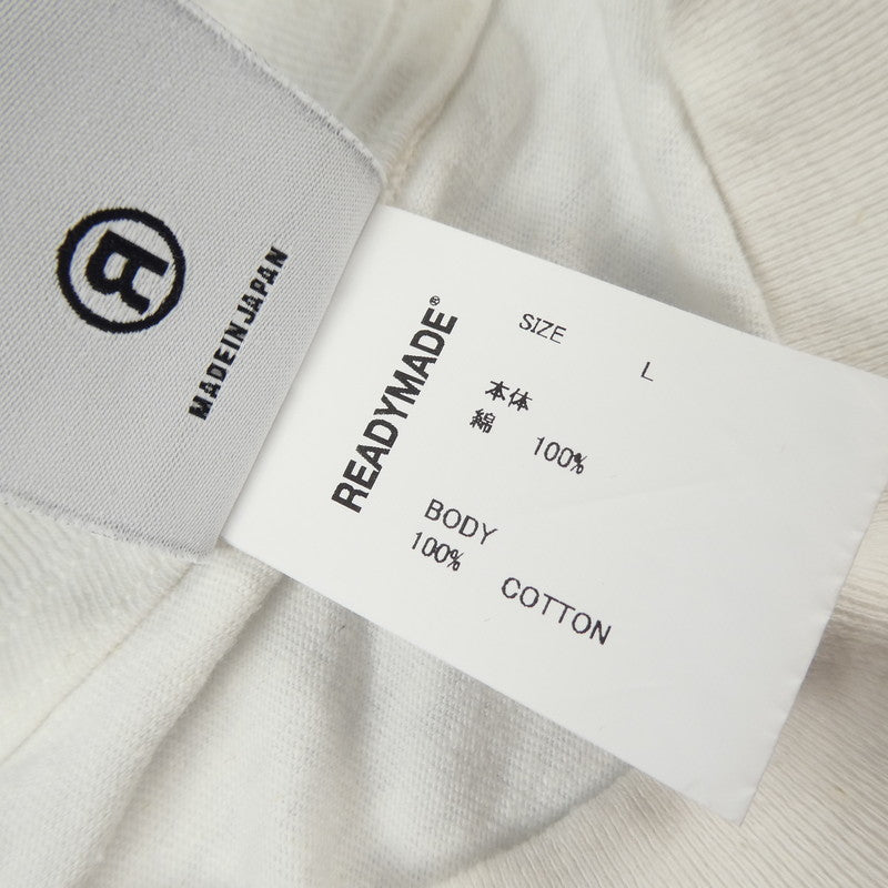【中古】READYMADE | レディメイド SS T THIS IS MY T 半袖Tシャツ PM-P01-0000-073 ホワイト サイズ:L