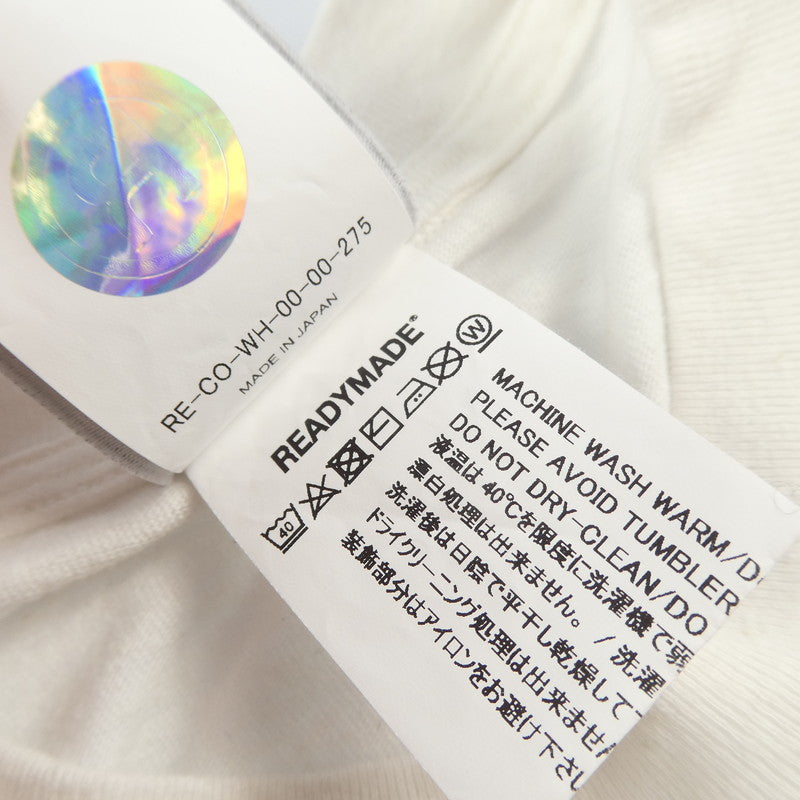 【中古】READYMADE | レディメイド SS T THIS IS MY T 半袖Tシャツ PM-P01-0000-073 ホワイト サイズ:L