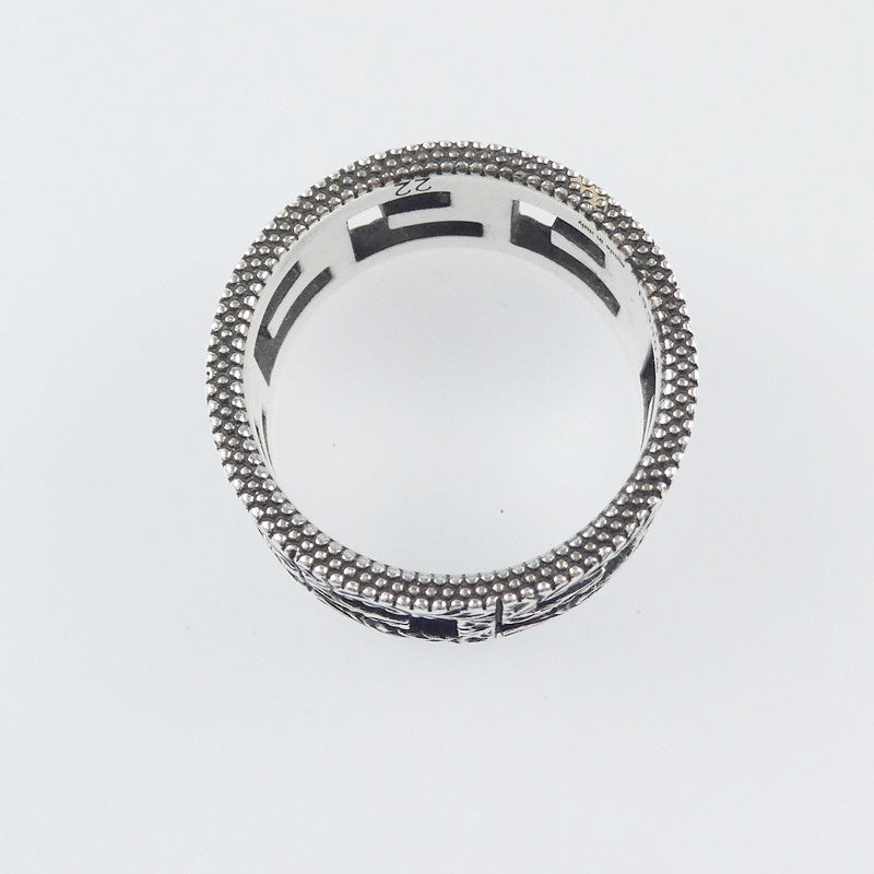 【中古】GUCCI | グッチ Gスクエア リング・指輪 551918 シルバー